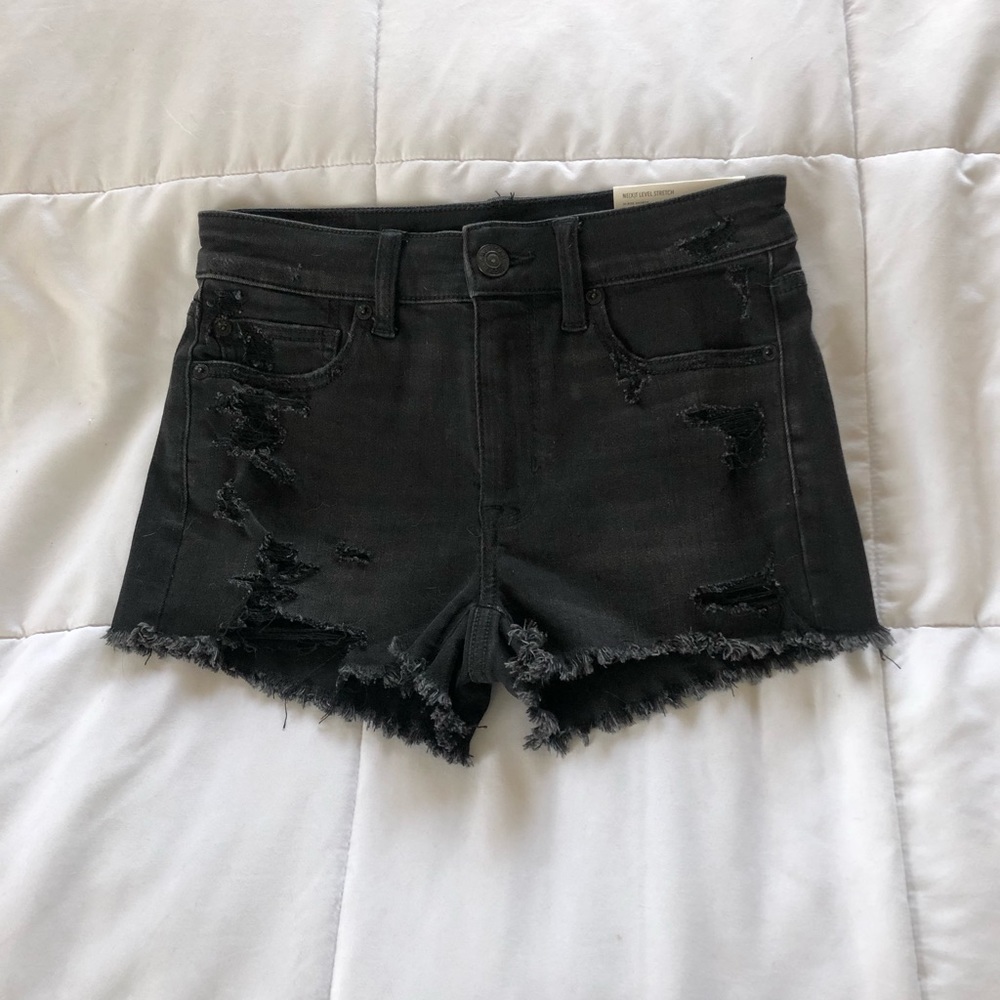 American Eagle Black Shorts